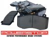 Przednie klocki Z36 + pływające dwuczęściowe tarcze hamulcowe 400mm POWERSTOP Jeep Grand Cherokee SRT Trackhawk 6,2 V8 Supercharged